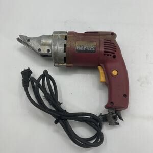 Chicago Electric Power Tools Swivel Head Shear 68199 Tested Works. {CC}.
